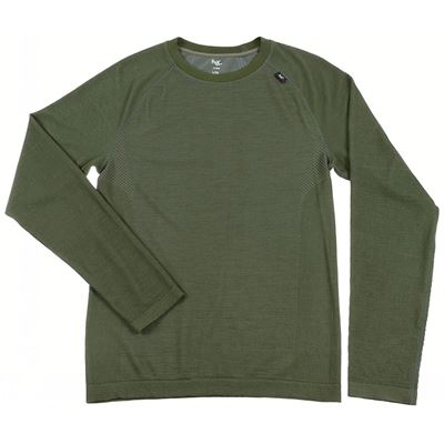 Shirt features MERINO 50 OLIVE MFH 11420B 2