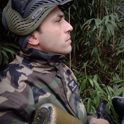 Coverall PAINTBALL WOODLAND FOSTEX 115263 7