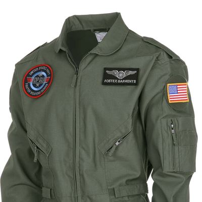 Coverall baby pilot OLIVE