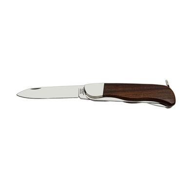 Knive 2AK/KP clasped HIKER with lock stainless steel from wood