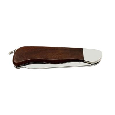 Knive 3AK/KP clasped HIKER with lock stainless steel from wood