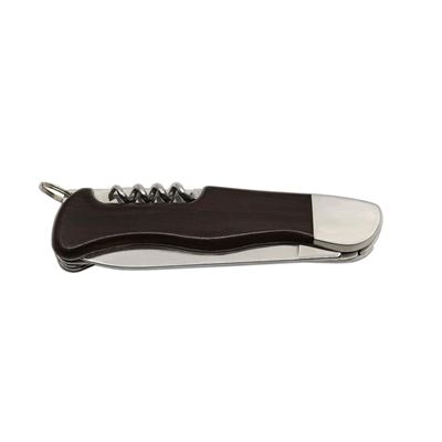 Knive 6AK/KP clasped HIKER with lock stainless steel from wood