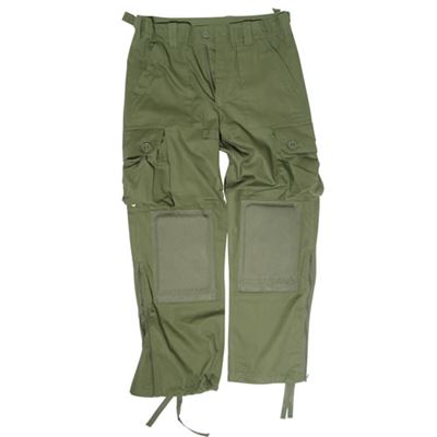 LIGHT WEIGHT pants with knee pads OLIVE