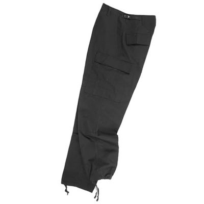 U.S. BDU field pants rip-stop BLACK