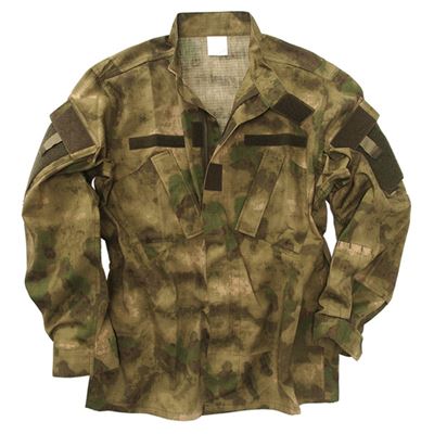 MIL-TEC US Campo Giacca ACU R/S Woodland Outdoor Giacca 