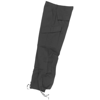 U.S. ACU pants type of rip-stop BLACK