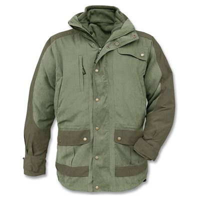 HUNTER hunter's jacket with fleece lining OLIVE