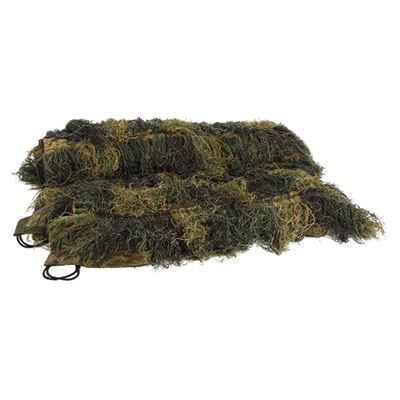 Network with tassels Ghillie Suit 100x140cm WOODLAND