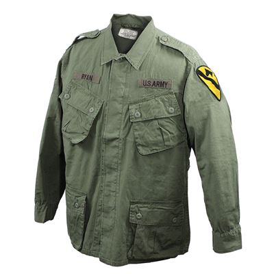 Shirt M64 VIETNAM slanted pockets GREEN