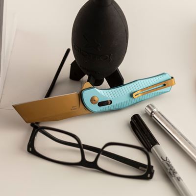 Folding Knife DIVERGE XR Fine Edge BLUE SOG 12-02-02-43 2