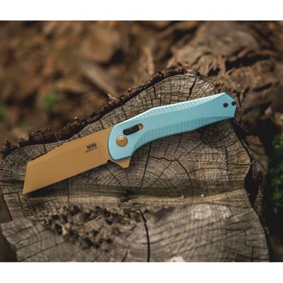 Folding Knife DIVERGE XR Fine Edge BLUE SOG 12-02-02-43 5