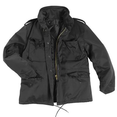 Baby Jacket U.S. M65 with liner BLACK