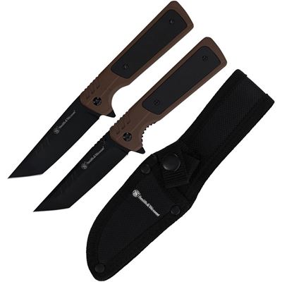 Folding Knife + Fixed Blade Knife 1911 Set