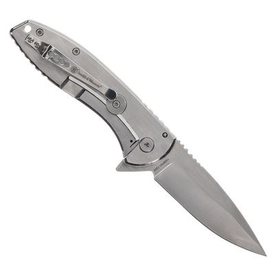 Set folding knife + flask + funnel