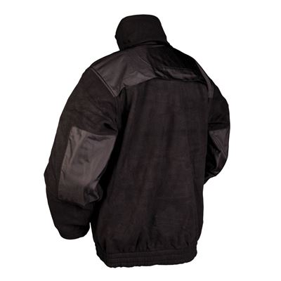 SECURITY fleece jacket BLACK