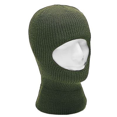BALACLAVA with one opening OLIVE