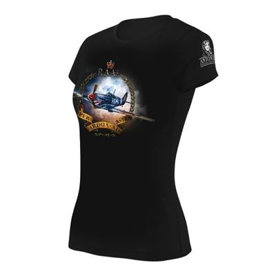 T-shirt women's SPITFIRE Mk.VIII BLACK