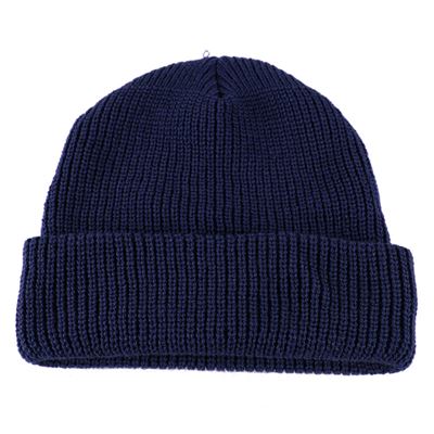 Knitted hat polyacryl BLUE