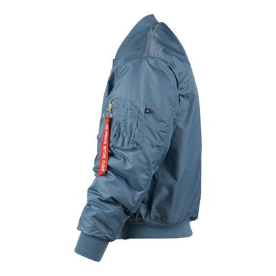 US MA1 BOMBER Vintage Denim Pilot Jacket LIGHT BLUE FOSTEX 1214011-VD 2