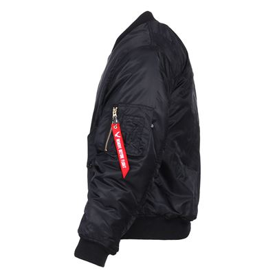 US MA1 BOMBER MAROON - PURPLE Pilot Jacket FOSTEX 1214011-B 2