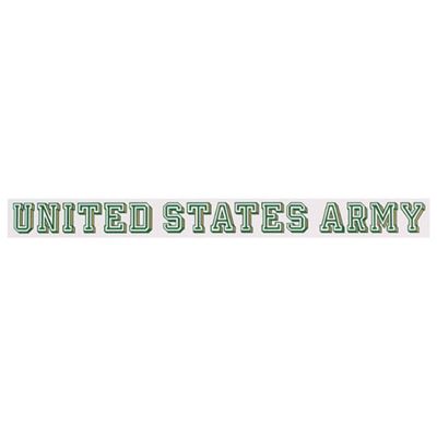 Sticker on the window UNITED STATES ARMY