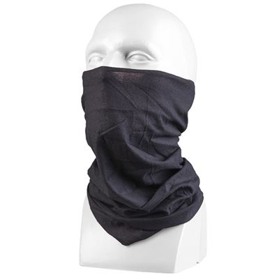 Multifunctional scarf HEADGEAR BLACK