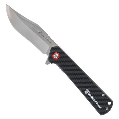 Set of folding knife and money clip