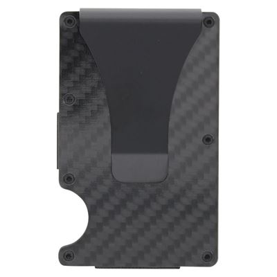 Set of folding knife and money clip