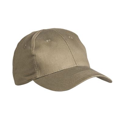 Baseball hat with visor OLIVE