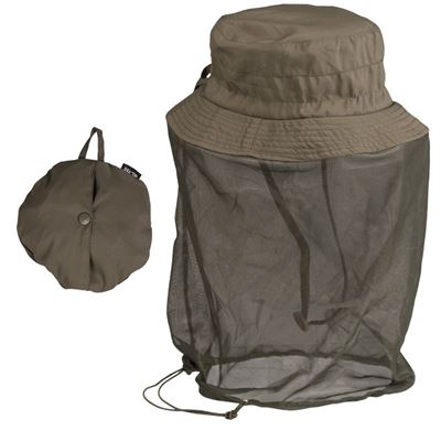 Boonie Hat with Mosquito Net OLIVE DRAB