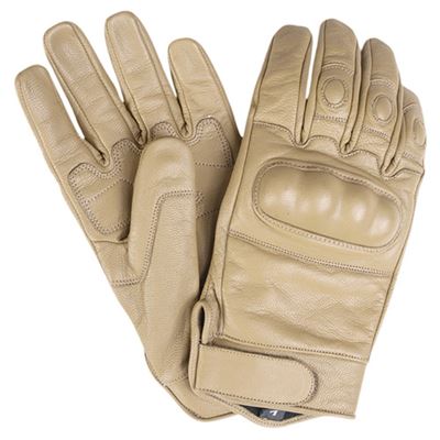 TACTITAL leather gloves COYOTE