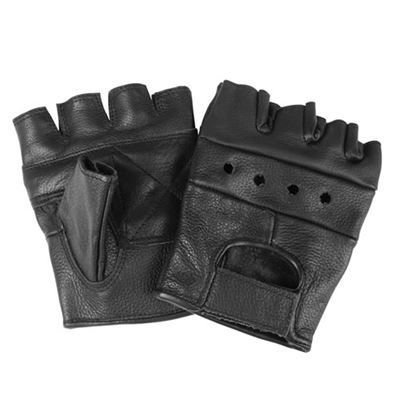 BIKER gloves mitts BLACK
