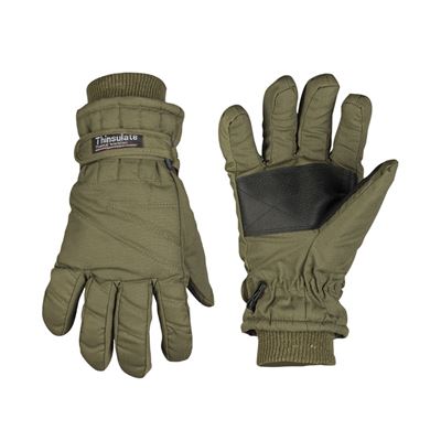 Gloves Thinsulate ™ insulated OLIVE