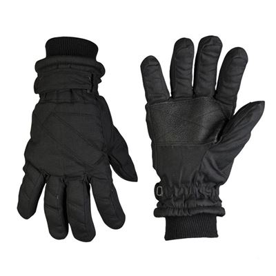 Gloves Thinsulate ™ insulated BLACK