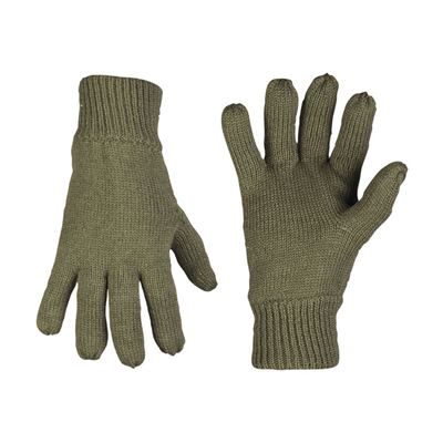 Thinsulate ™ gloves knitted OLIVE