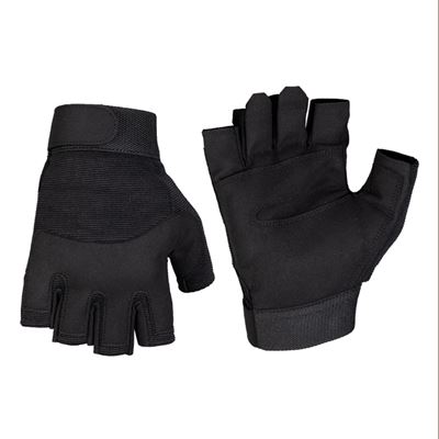 Gloves ARMY fingerless BLACK