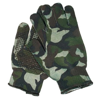 Spanda gloves with non-slip WOODLAND