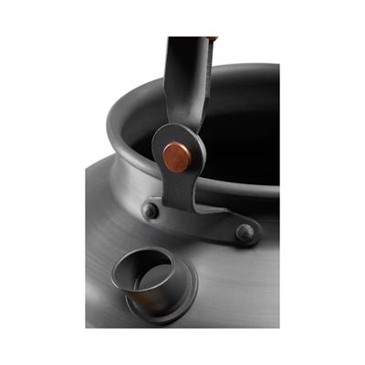 1.3-litre aluminium and wooden kettle – GREY NORDISK 127010 4