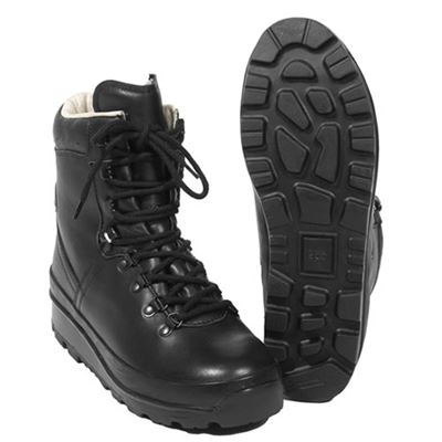 BW LAMINAT shoes hiking boots lined with BLACK