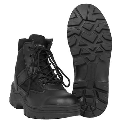 SECURITY ankle boots BLACK