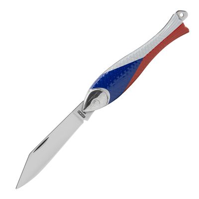 Knife FISH FLAGGE TSCHECHISCHE REPUBLIK