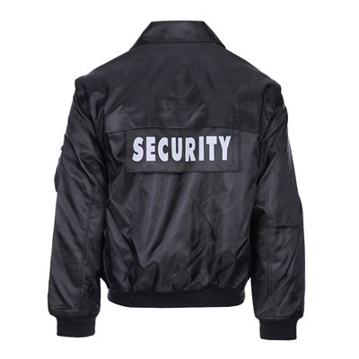 FOSTEX Black SECURITY jacket with liner and zip-off sleeves | MILITARY ...