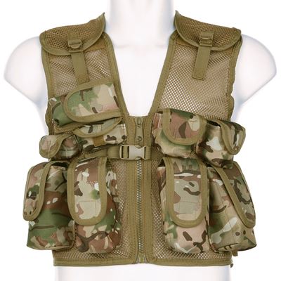 DPM Camo Kombat UK Kids Army Assault Vest One Size 