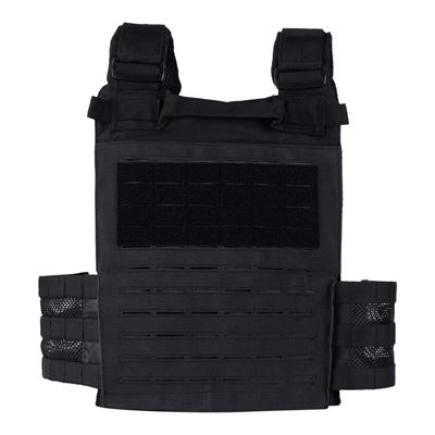 QR Plate Carrier Lasercut BLACK