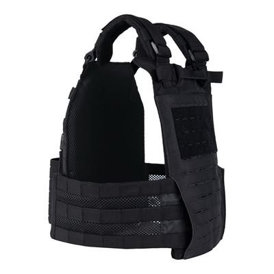 QR Plate Carrier Lasercut BLACK