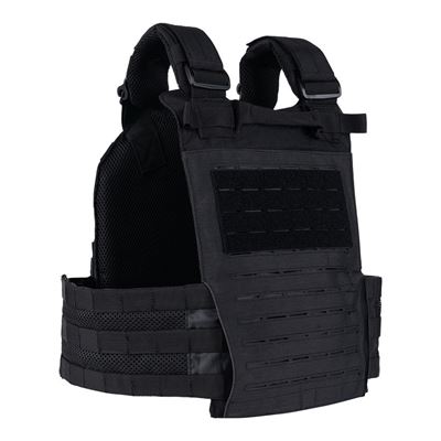 QR Plate Carrier Lasercut BLACK