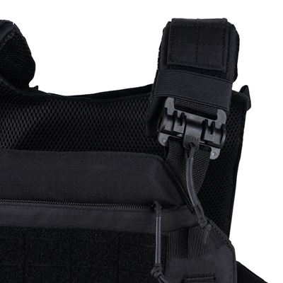 QR Plate Carrier Lasercut BLACK