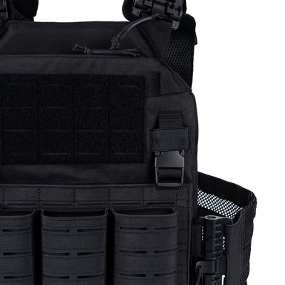 QR Plate Carrier Lasercut BLACK