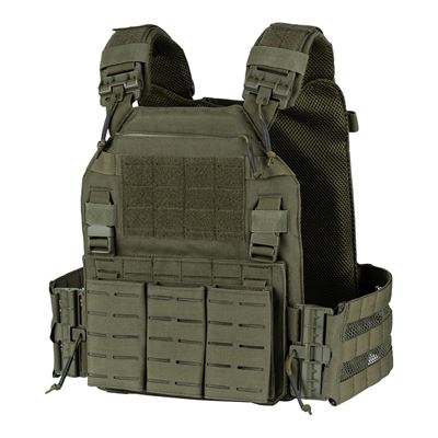 QR Plate Carrier Lasercut GREEN