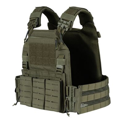 QR Plate Carrier Lasercut GREEN